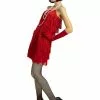 1920erne Flapper Kostume I Rød -kulturer og traditioner Butik 1920erne flapper kostume i rod