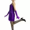 1920erne Flapper Kostume I Violet -kulturer og traditioner Butik 1920erne flapper kostume i violet