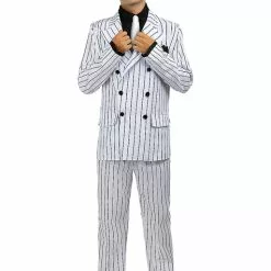 kulturer og traditioner Butik -kulturer og traditioner Butik 1920erne gangster kostume i hvid 1