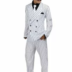 1920erne Gangster Kostume I Hvid -kulturer og traditioner Butik 1920erne gangster kostume i hvid 6