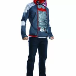 Batman Arkham Franchise Red Hood Kostume Til Mænd