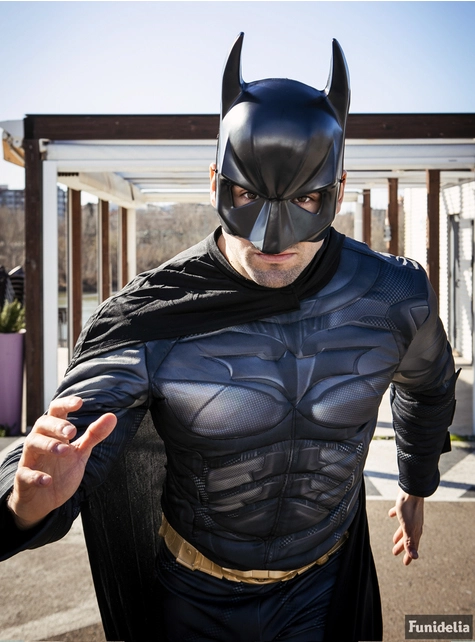 Batman Voksen Halvmaske 4 Batman Voksen Halvmaske - Billede 2