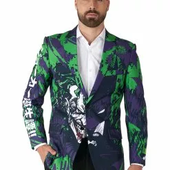 kulturer og traditioner Butik 23 “Batman Vs Joker” Joker-jakke - OppoSuits