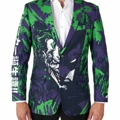 “Batman Vs Joker” Joker-jakke - OppoSuits -kulturer og traditioner Butik batman vs joker joker jakke opposuits 5