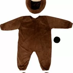 Brun Bjørn Kostume Til Babyer -kulturer og traditioner Butik brun bjorn kostume til babyer 3