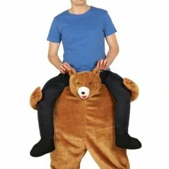 Brun Bjørne Rider Kostume Til Voksne