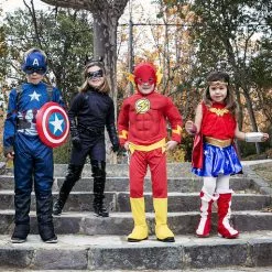 Captain America Civil War Kostume Deluxe Til Drenge -kulturer og traditioner Butik captain america civil war kostume deluxe til drenge 10