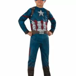 Captain America Civil War Kostume Deluxe Til Drenge