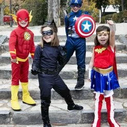 Captain America Civil War Kostume Deluxe Til Drenge -kulturer og traditioner Butik captain america civil war kostume deluxe til drenge 9