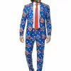 Captain America Opposuit Sæt Til Mænd -kulturer og traditioner Butik captain america opposuit st til mnd