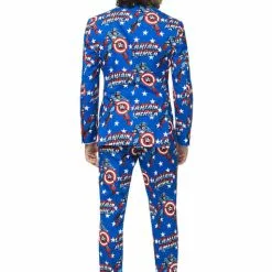 Captain America Opposuit Sæt Til Mænd -kulturer og traditioner Butik captain america opposuit st til mnd 3