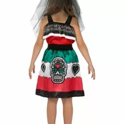 Day Of The Dead Kostume Til Piger -kulturer og traditioner Butik catrina kostume til piger 3