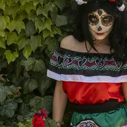 Mexicansk Day Of The Dead Kostume Til Kvinder Plusstørrelse -kulturer og traditioner Butik catrina mexicansk kostume til kvinder plusstorrelse 1