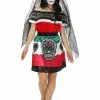 Mexicansk Day Of The Dead Kostume Til Kvinder Plusstørrelse -kulturer og traditioner Butik catrina mexicansk kostume til kvinder plusstorrelse