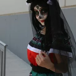 Mexicansk Day Of The Dead Kostume Til Kvinder Plusstørrelse -kulturer og traditioner Butik catrina mexicansk kostume til kvinder plusstorrelse 6