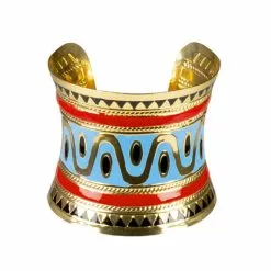 Cleopatra Bracelet With Egyptian Drawings