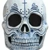 Day Of The Dead Skelet Maske -kulturer og traditioner Butik day of the dead skelet maske