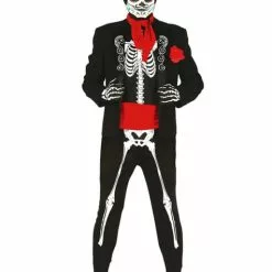 Dia De Los Muertos Kostume Til Mænd