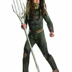 Deluxe Aquaman Kostume Til Drenge - Justice League
