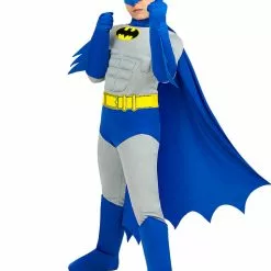 Deluxe Batman The Brave And The Bold Kostume Til Drenge -kulturer og traditioner Butik deluxe batman the brave and the bold kostume til drenge 3