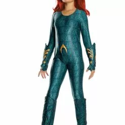 Deluxe Mera Kostume Til Piger - Aquaman