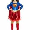 Deluxe Supergirl Kostume Til Piger -kulturer og traditioner Butik deluxe supergirl kostume til piger