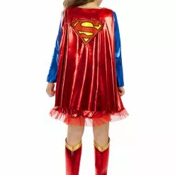 Deluxe Supergirl Kostume Til Piger -kulturer og traditioner Butik deluxe supergirl kostume til piger 2