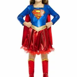 Deluxe Supergirl Kostume Til Piger