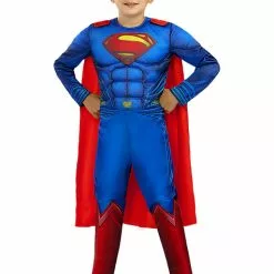 Deluxe Superman Kostume Til Drenge - Justice League -kulturer og traditioner Butik deluxe superman kostume til drenge justice league 2
