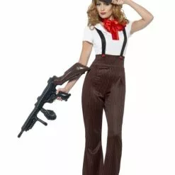 Glamourøst Gangsterkostume Til Kvinder