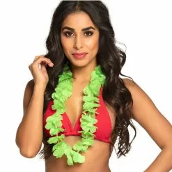 Grøn Hawaiihalskæde Til Voksne