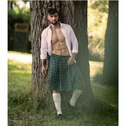 Grøn Skotsk Nederdel Til Mænd -kulturer og traditioner Butik gron skotsk nederdel til mnd 3