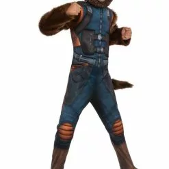 Guardians Of The Galaxy 2 Deluxe Rocket Vaskebjørn Kostume Til Et Barn