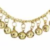 Guld Klokke Sigøjner Ankelkæde Til Kvinder -kulturer og traditioner Butik guld klokke sigojner ankelkde til kvinder