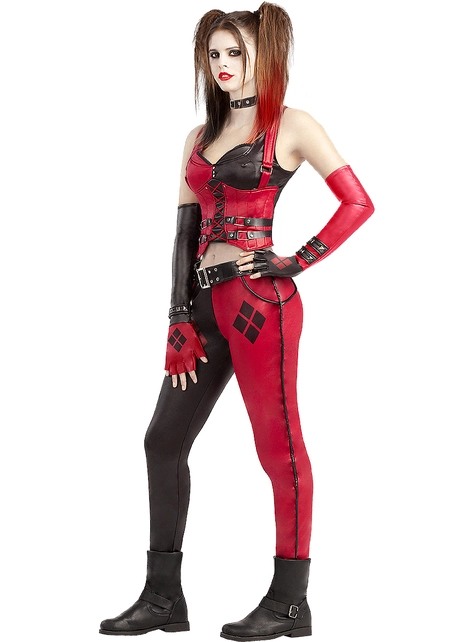 Harley Quinn Kostume - Arkham City 4 Harley Quinn Kostume - Arkham City - Billede 2