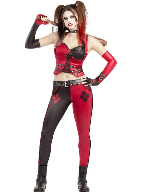 Harley Quinn Kostume - Arkham City 5 Harley Quinn Kostume - Arkham City - Billede 3