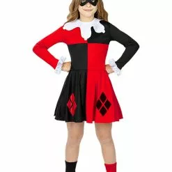 Harley Quinn Kostume Til Piger - DC Comics
