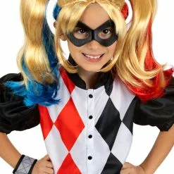 Harley Quinn Paryk Til Piger -kulturer og traditioner Butik harley quinn paryk til piger 3