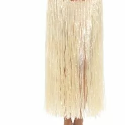 Hawaii Hulanederdel Med Blomster Til Voksne