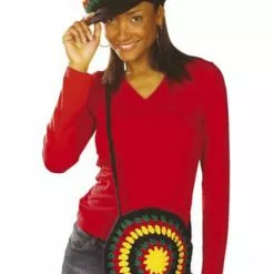 Hæklet Rastafaritaske