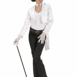 Hvid Stribet Jakke Til Kvinder -kulturer og traditioner Butik hvid stribet jakke til kvinder 4