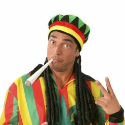 Jamaicansk Kasket Med Dreadlocks