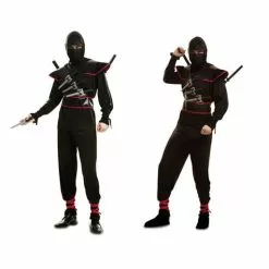 Killer Ninja Kostume Til Mænd -kulturer og traditioner Butik killer ninja kostume til mand 2
