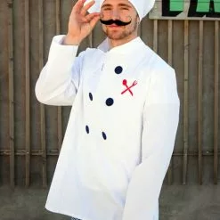 Kokkekostume Til Mænd -kulturer og traditioner Butik kokkekostume til mnd 1