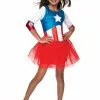 Marvel American Dream Kostume Til Piger -kulturer og traditioner Butik marvel american dream kostume til piger