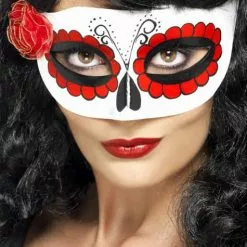 Mexicansk Kvindelaps Halvmaske