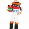 Motorcykel Racerkører Kostume Til Børn -kulturer og traditioner Butik motorcykelpilot kostume til born