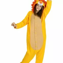 Onesie Lion Kostume Til Voksne -kulturer og traditioner Butik onesie lion kostume til voksne 5