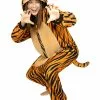 Onesie Tiger Kostume Til Voksne