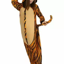 Onesie Tiger Kostume Til Voksne -kulturer og traditioner Butik onesie tiger kostume til voksne 2